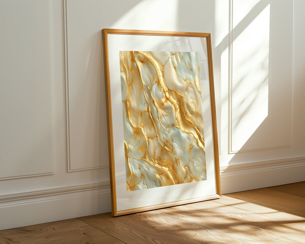 Río de Oro Líquido | Cuadro decorativo de Monkey Canvas