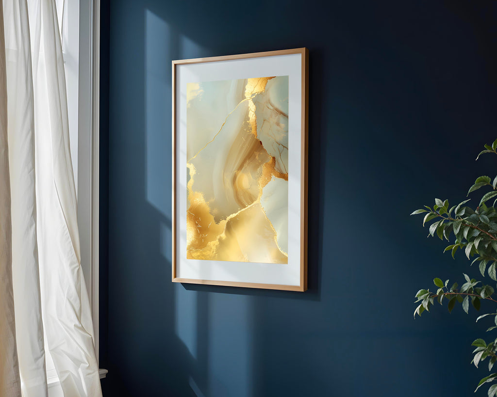 Mármol Rosa Pálido Veteado | Cuadro decorativo de Monkey Canvas