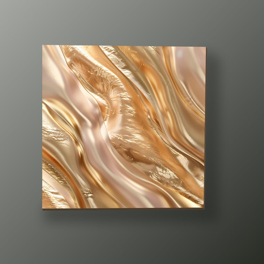 Plumaje Dorado Cálido | Cuadro decorativo de Monkey Canvas