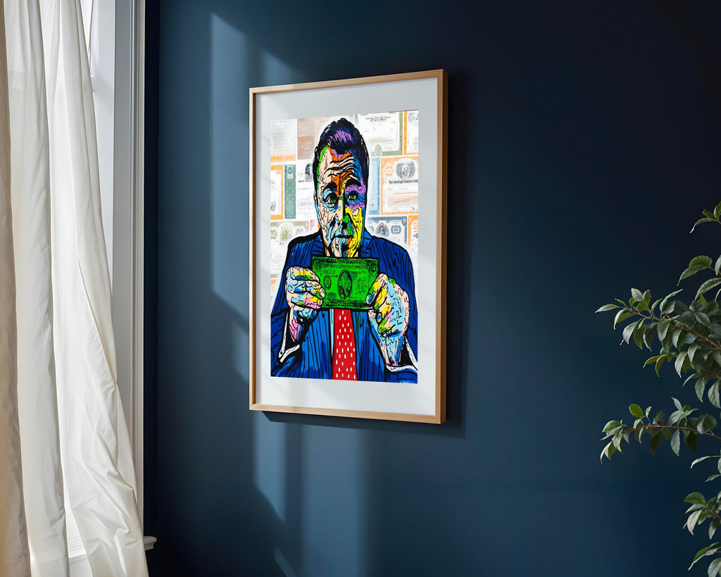 Magnate Pop Art | Cuadro decorativo de Monkey Canvas