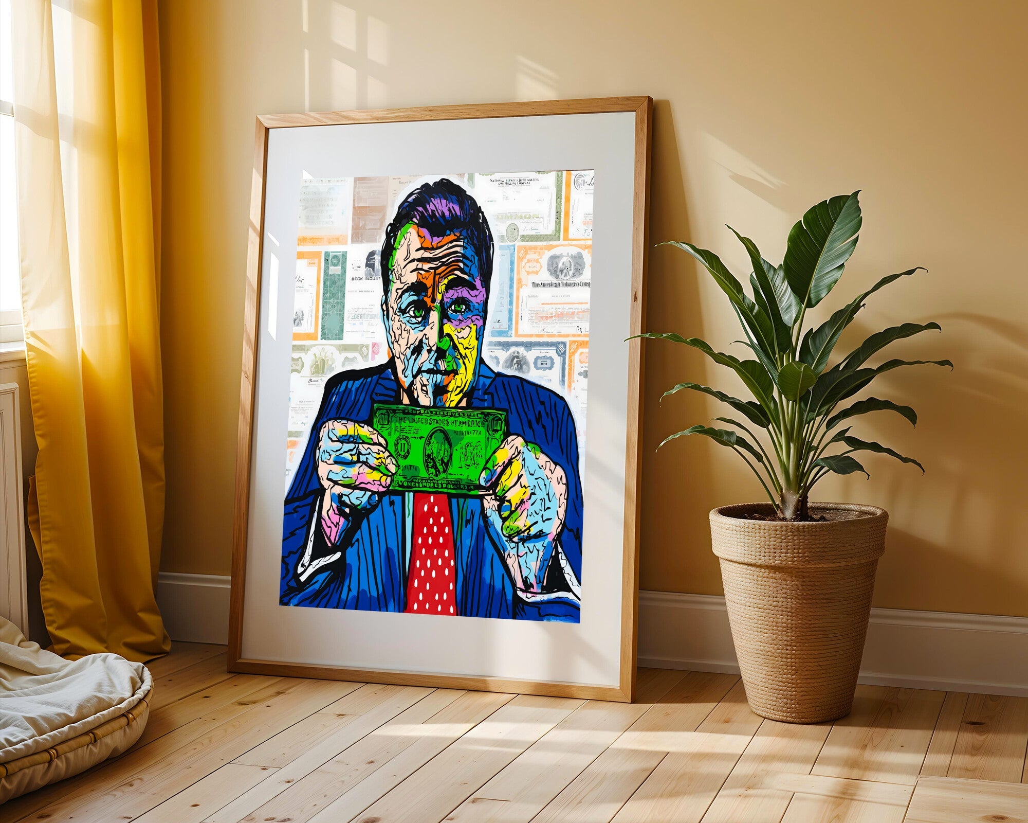 Magnate Pop Art | Cuadro decorativo de Monkey Canvas