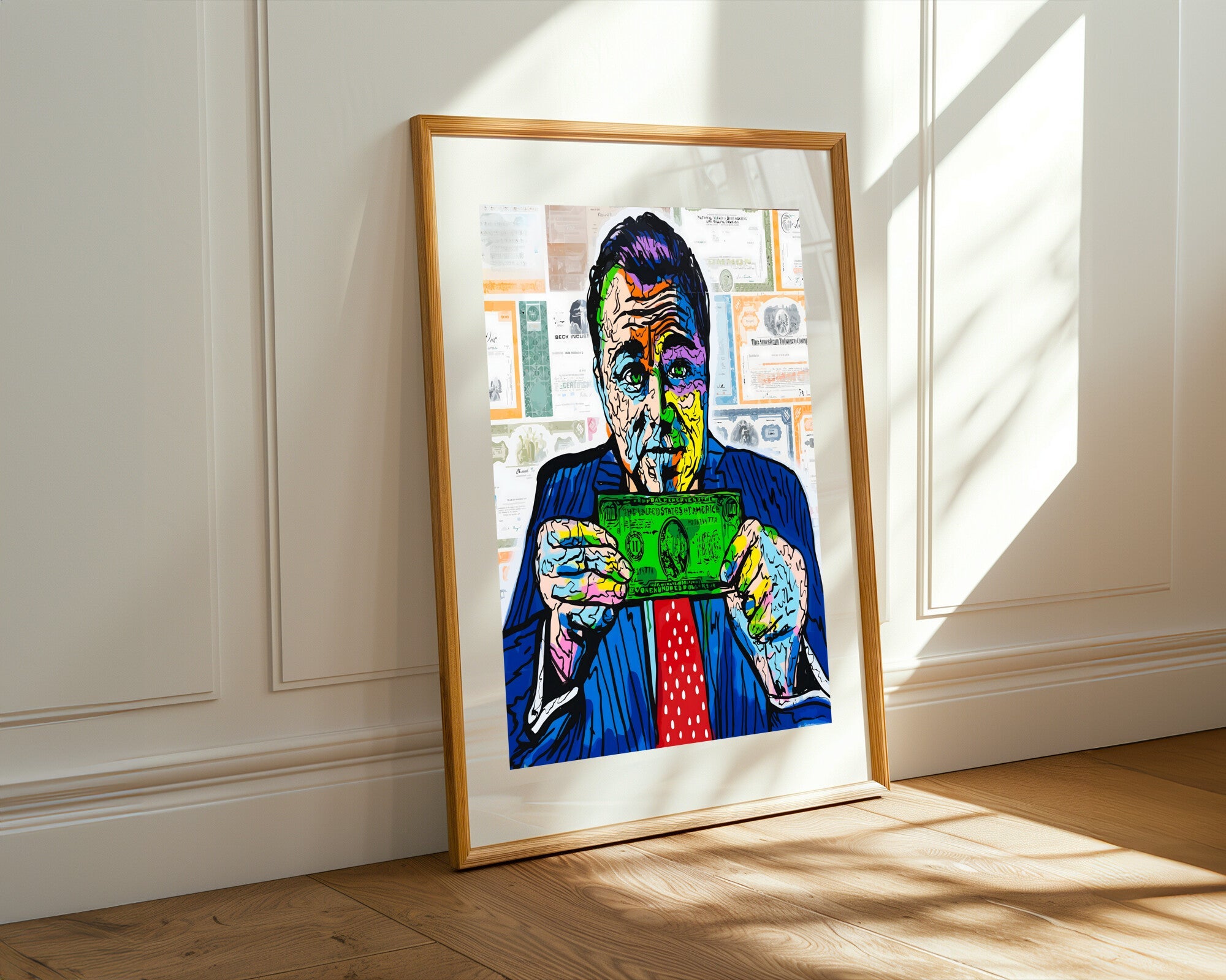 Magnate Pop Art | Cuadro decorativo de Monkey Canvas