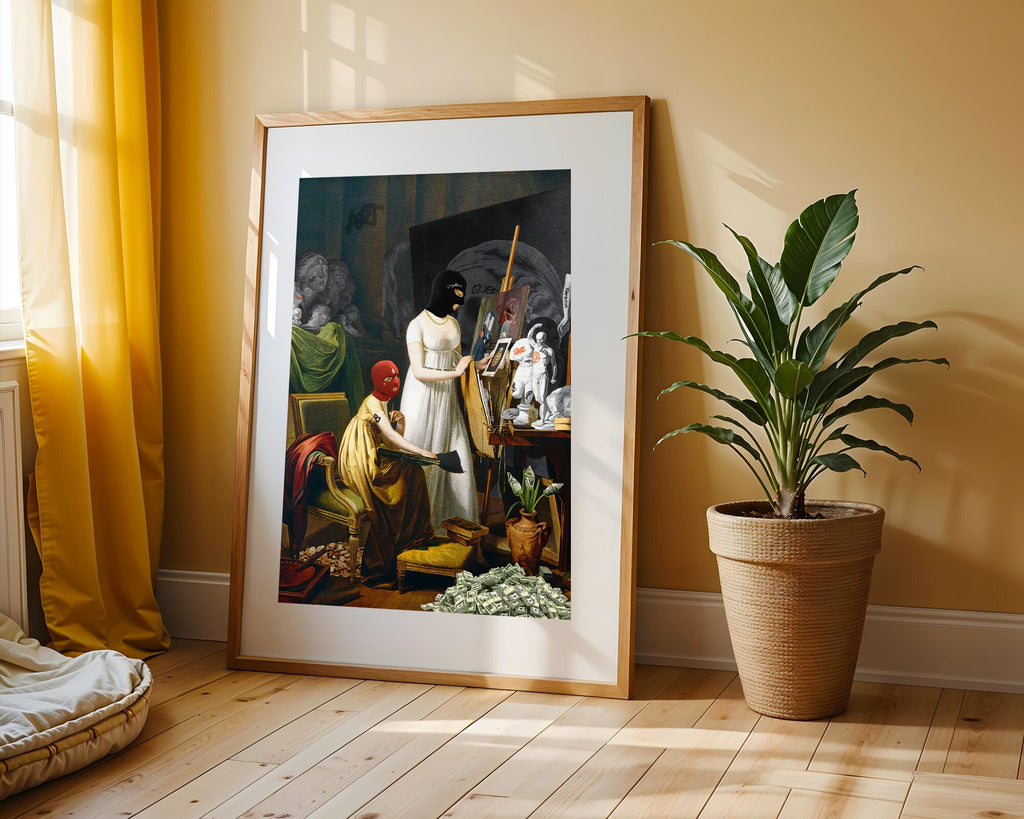 Atraco al Museo | Cuadro decorativo de Monkey Canvas