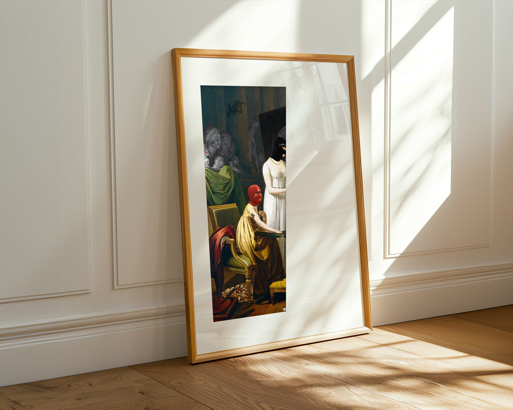 Atraco al Museo | Cuadro decorativo de Monkey Canvas