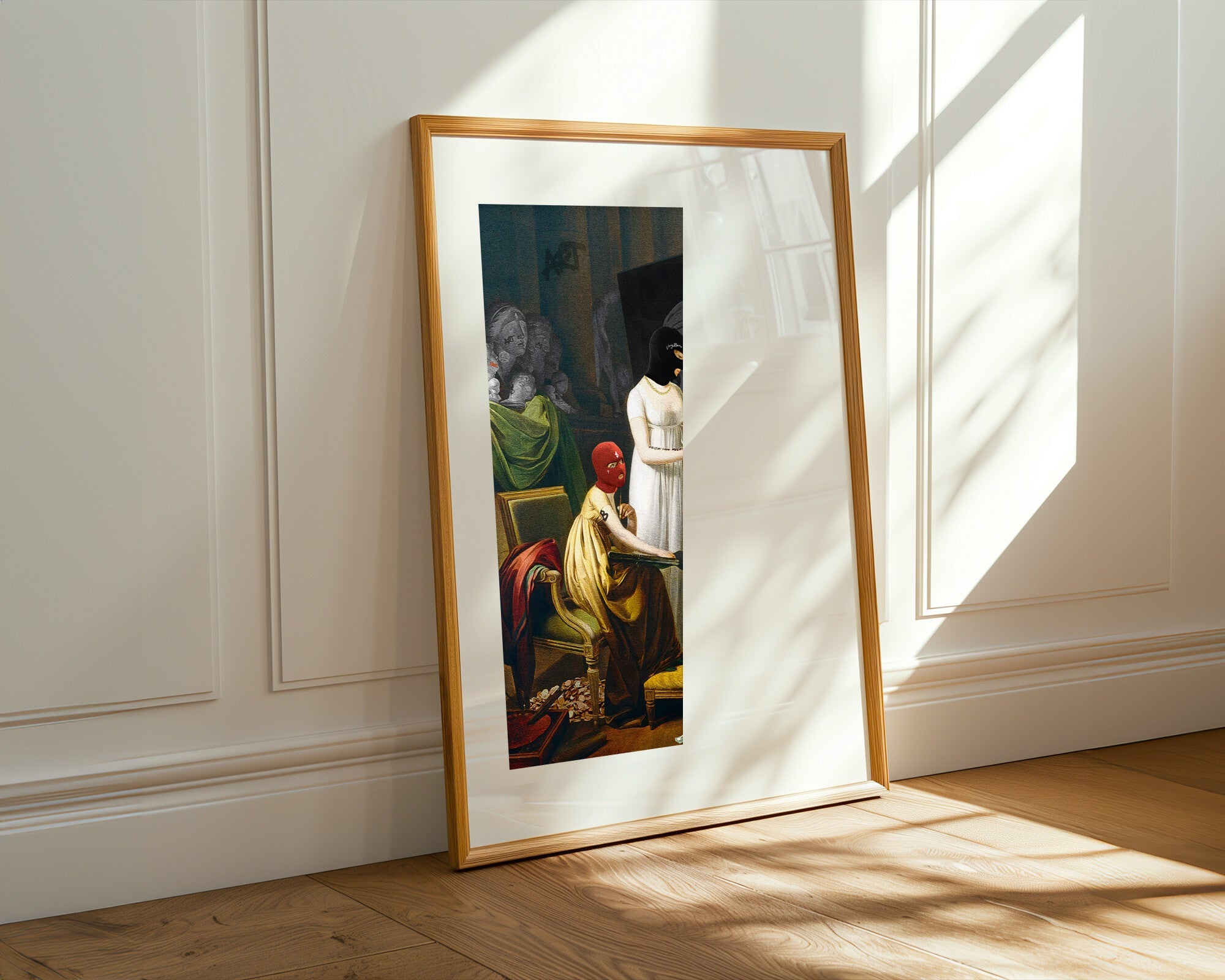 Atraco al Museo | Cuadro decorativo de Monkey Canvas
