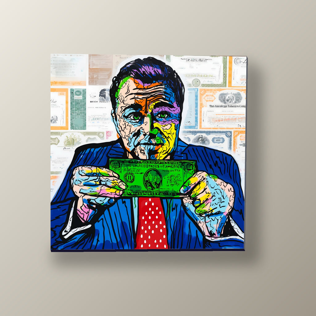 Magnate Pop Art | Cuadro decorativo de Monkey Canvas