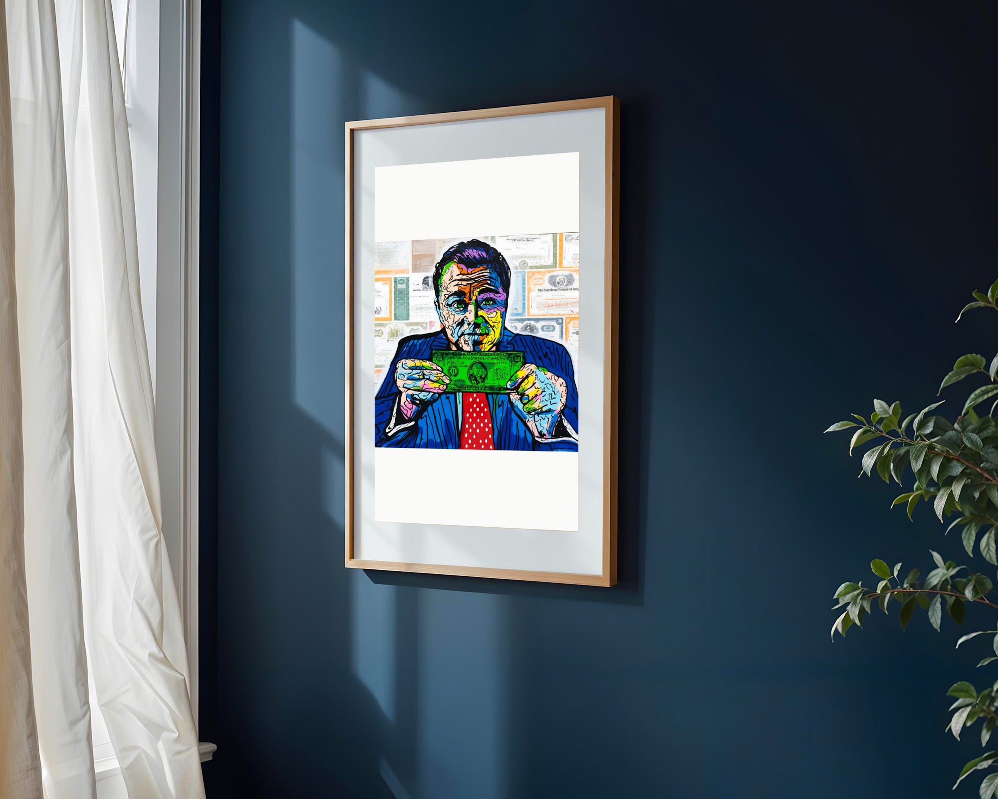 Magnate Pop Art | Cuadro decorativo de Monkey Canvas