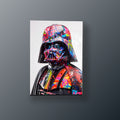 Darth Vader Grafiti Neón | Cuadro decorativo de Monkey Canvas