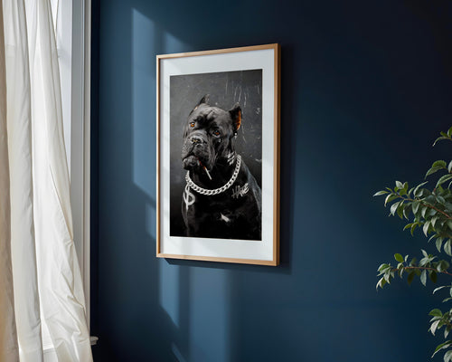 Cane Corso Rebelde | Cuadro decorativo de Monkey Canvas