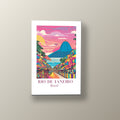 Postal de Río de Janeiro | Cuadro decorativo de Monkey Canvas