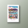 Postal de Ciudad del Cabo | Cuadro decorativo de Monkey Canvas