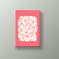 Margaritas sobre Coral | Cuadro decorativo de Monkey Canvas