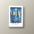 Skyline de Dubai | Cuadro decorativo de Monkey Canvas