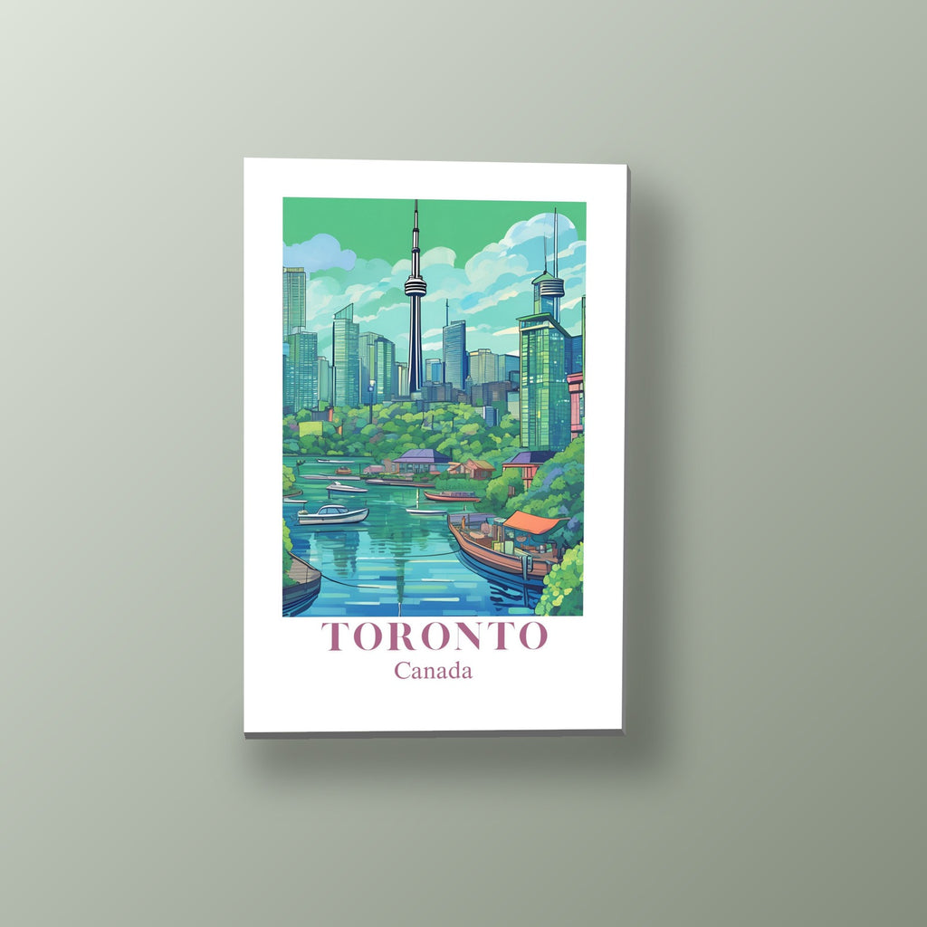 Postal de Toronto | Cuadro decorativo de Monkey Canvas