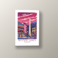 Postal de Buenos Aires | Cuadro decorativo de Monkey Canvas