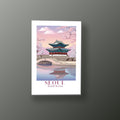 Postal de Seul | Cuadro decorativo de Monkey Canvas