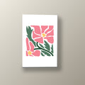 Flor Rosa Vintage | Cuadro decorativo de Monkey Canvas