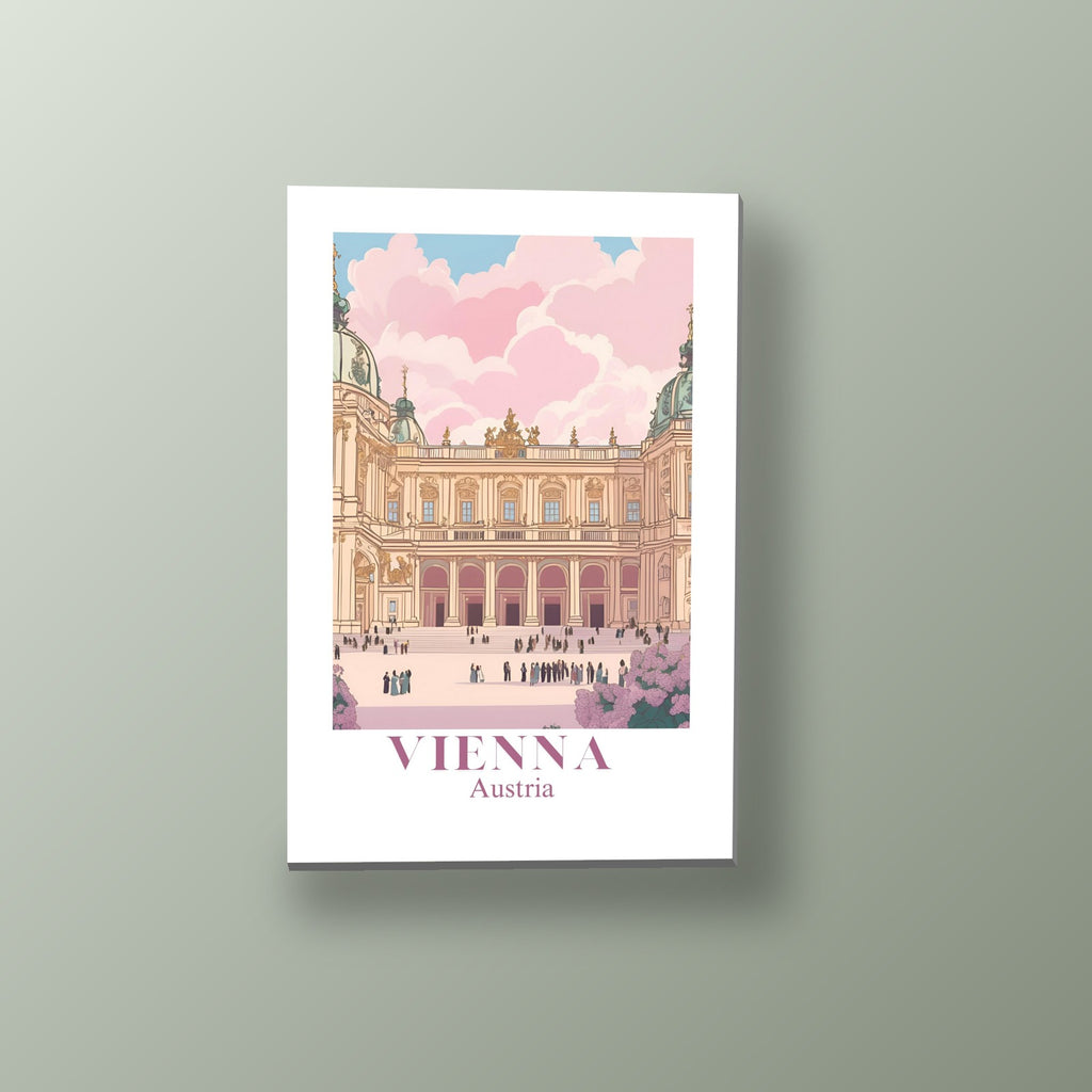 Postal de Viena | Cuadro decorativo de Monkey Canvas