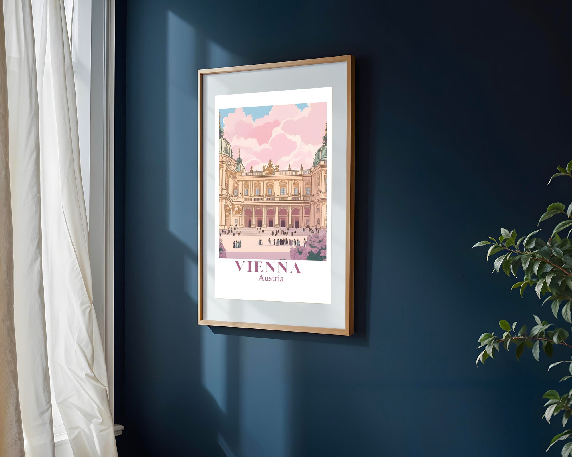 Postal de Viena | Cuadro decorativo de Monkey Canvas