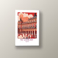 Postal de Madrid | Cuadro decorativo de Monkey Canvas