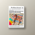 Picnic Playero Retro | Cuadro decorativo de Monkey Canvas