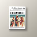 Surfistas Retro Coastal Life | Cuadro decorativo de Monkey Canvas