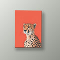 Guepardo con Collar de Diamantes | Cuadro decorativo de Monkey Canvas