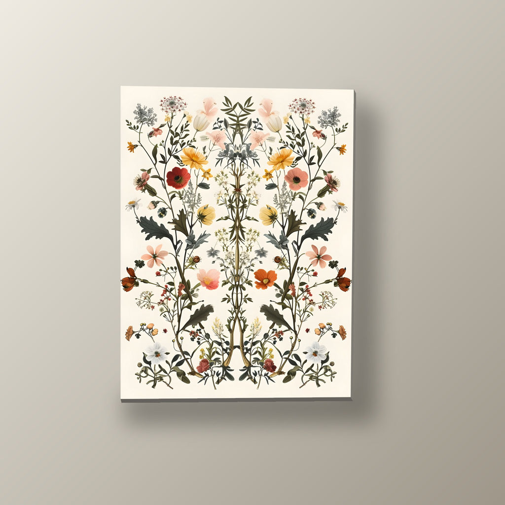 Jardin Botanico Simetrico | Cuadro decorativo de Monkey Canvas