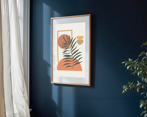 Arco Solar Mid-Century | Cuadro decorativo de Monkey Canvas