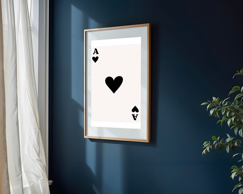 As de Corazones | Cuadro decorativo de Monkey Canvas
