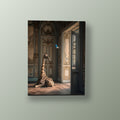 Jirafa en el Palacio | Cuadro decorativo de Monkey Canvas