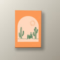 Desierto Minimalista | Cuadro decorativo de Monkey Canvas