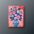 Ramo en Cerámica Azul | Cuadro decorativo de Monkey Canvas