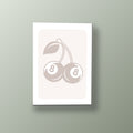 Cerezas Ocho Bola | Cuadro decorativo de Monkey Canvas