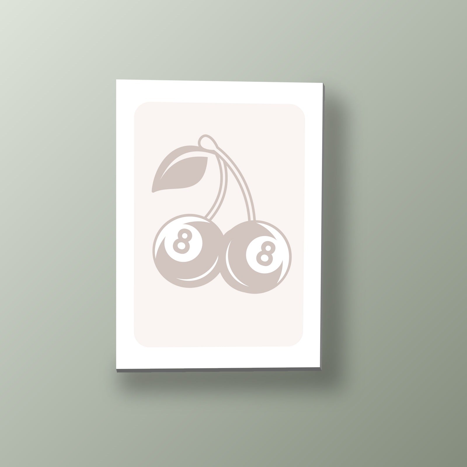 Cerezas Ocho Bola | Cuadro decorativo de Monkey Canvas