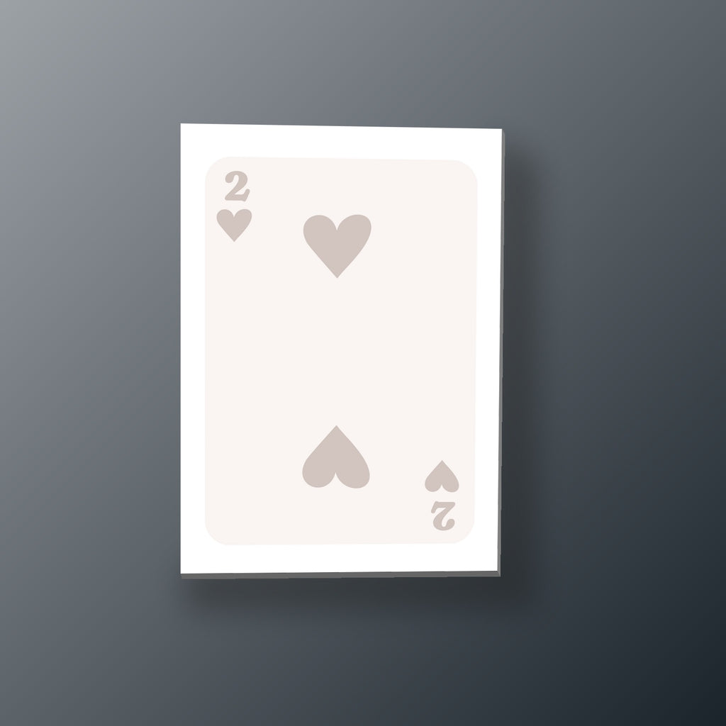 Dos Corazones Beige | Cuadro decorativo de Monkey Canvas