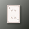 Cuatro Corazones Malva | Cuadro decorativo de Monkey Canvas