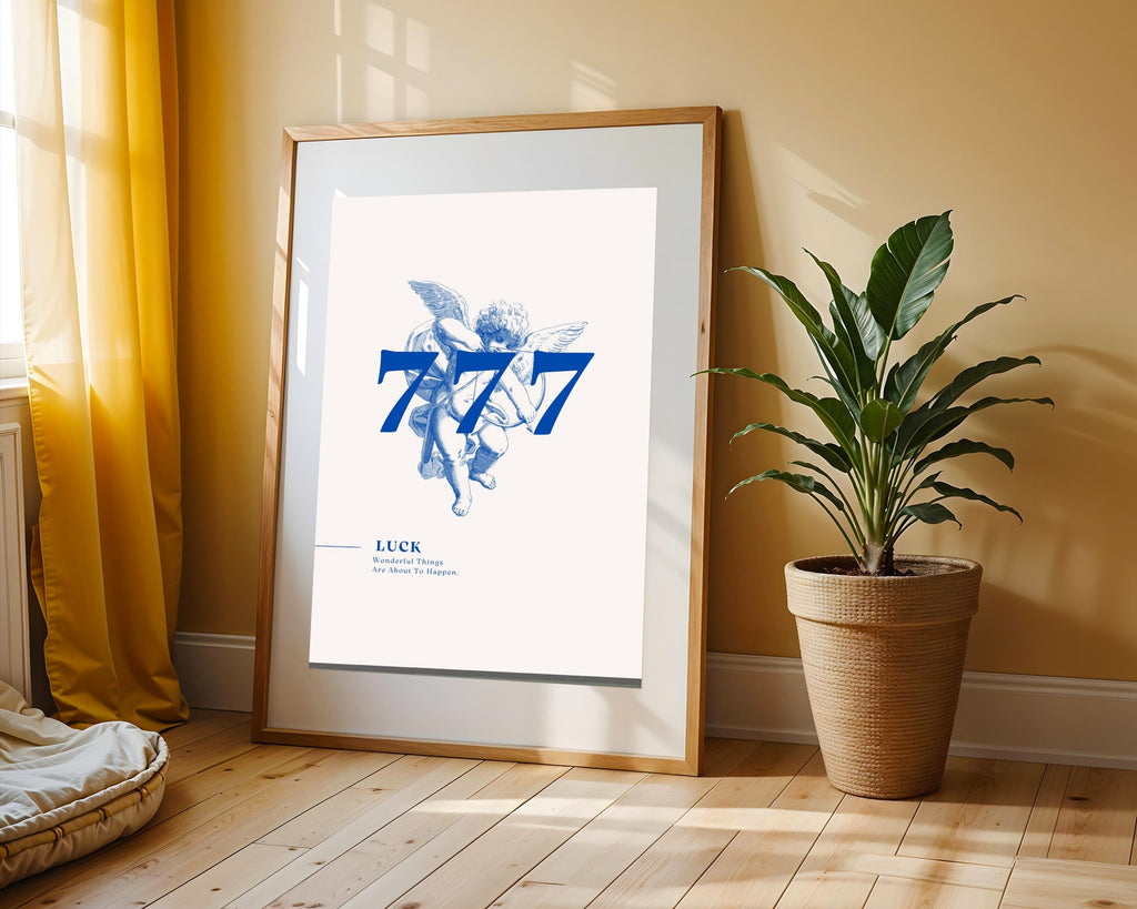 777 Azul de la Suerte