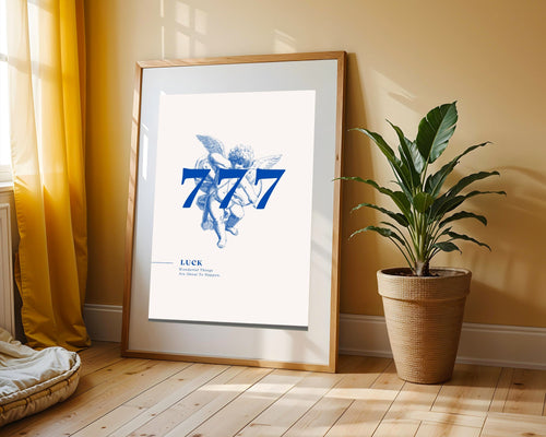777 Azul de la Suerte