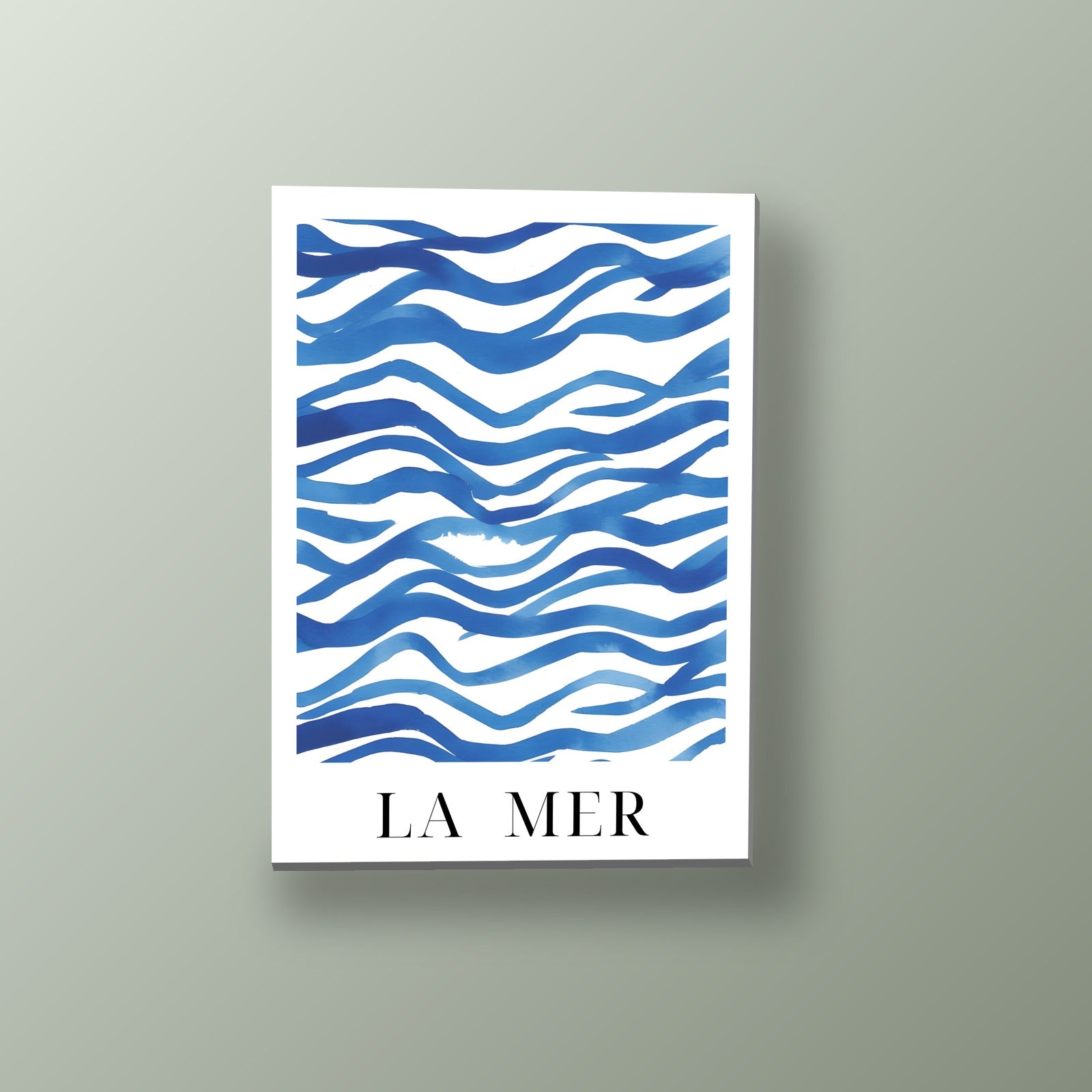 Olas de La Mer | Cuadro decorativo de Monkey Canvas