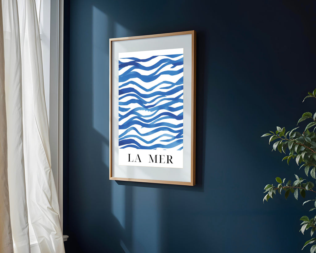 Olas de La Mer | Cuadro decorativo de Monkey Canvas