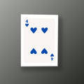 Cuatro Corazones Azul | Cuadro decorativo de Monkey Canvas