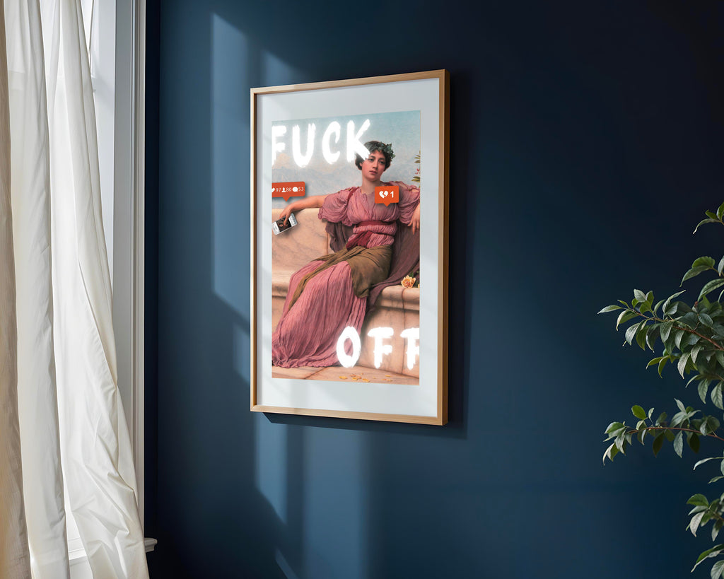 Actitud Sin Filtro | Cuadro decorativo de Monkey Canvas