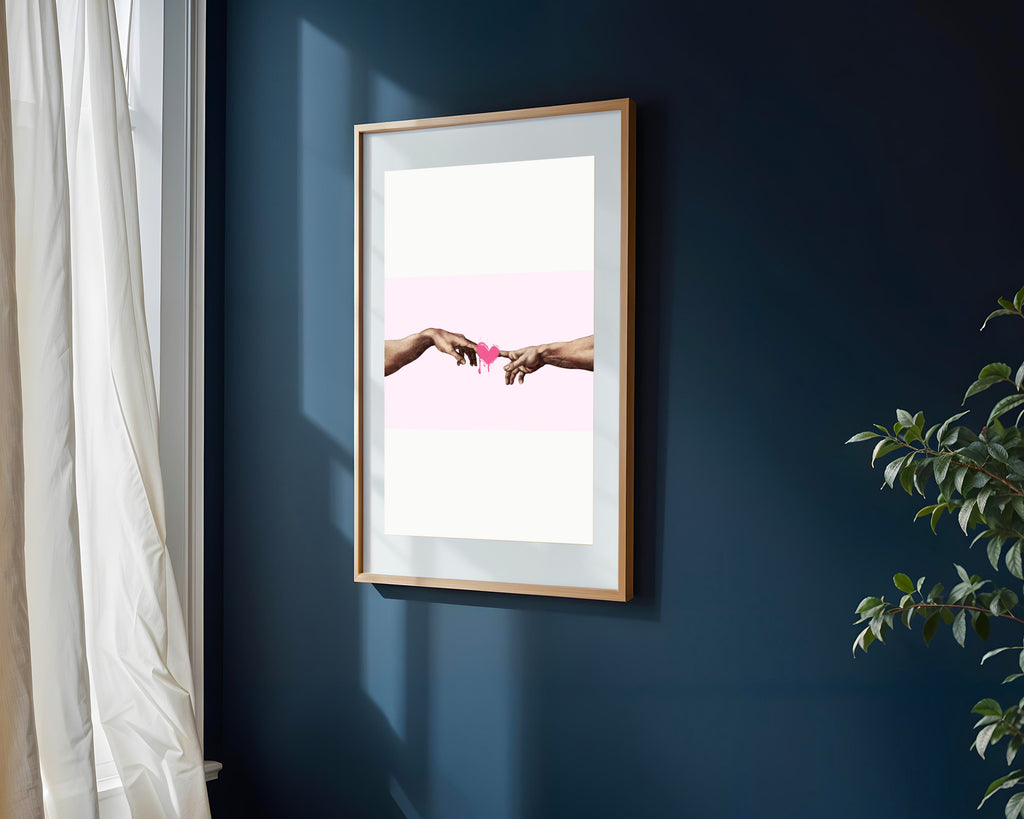 Corazón entre Manos | Cuadro decorativo de Monkey Canvas