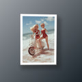 Paseo en Vespa | Cuadro decorativo de Monkey Canvas
