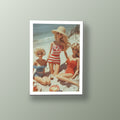 Picnic en la Arena | Cuadro decorativo de Monkey Canvas