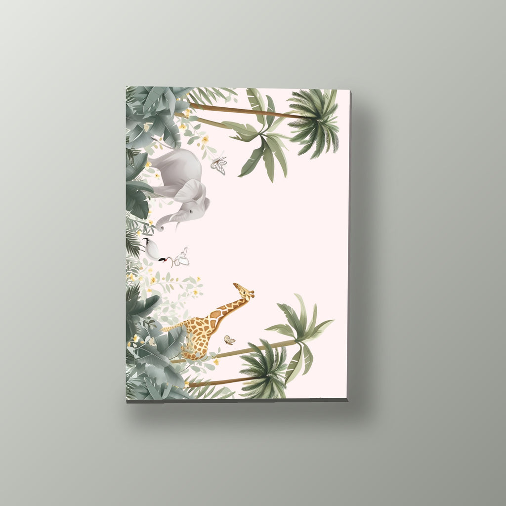 Frontera de Safari | Cuadro decorativo de Monkey Canvas