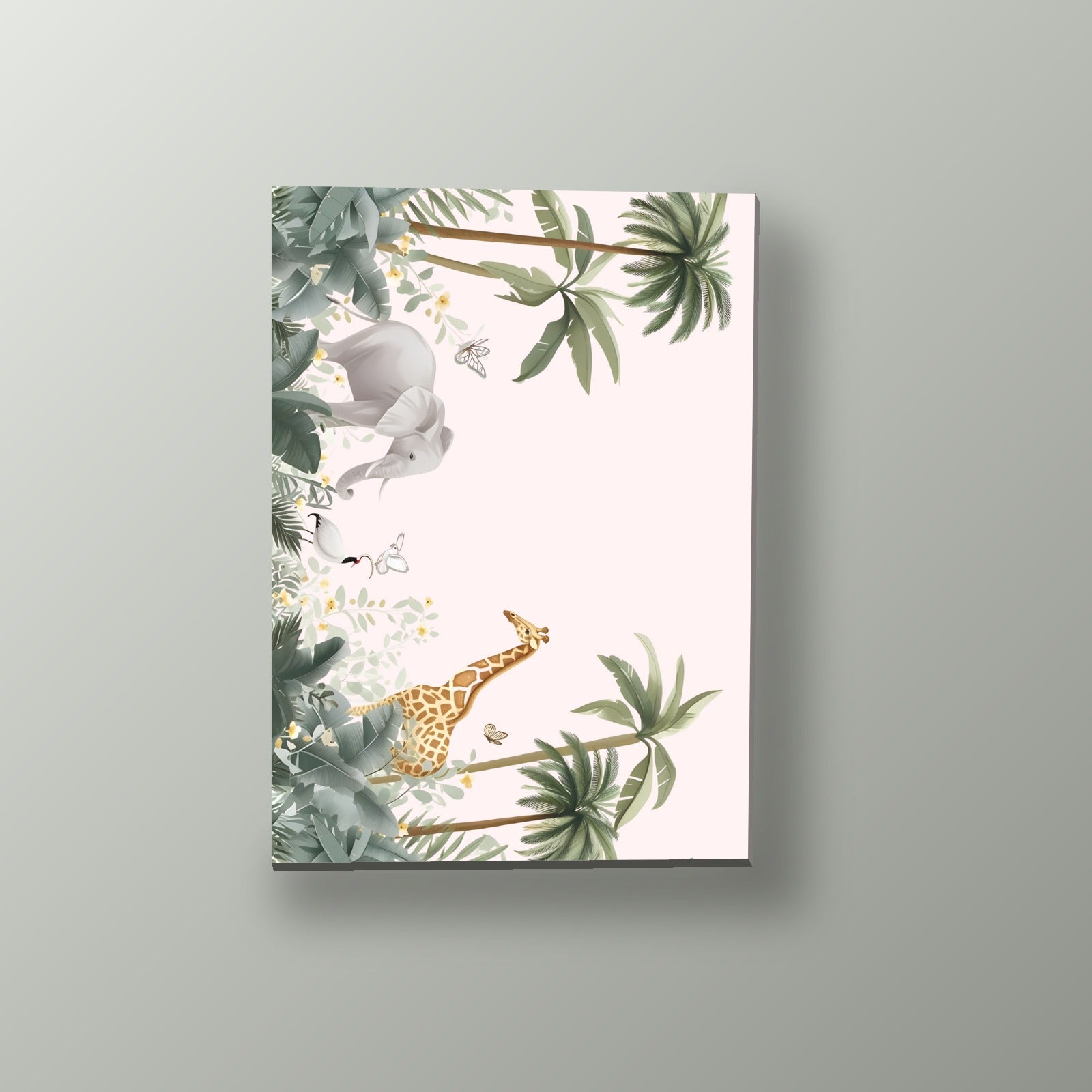 Frontera de Safari | Cuadro decorativo de Monkey Canvas