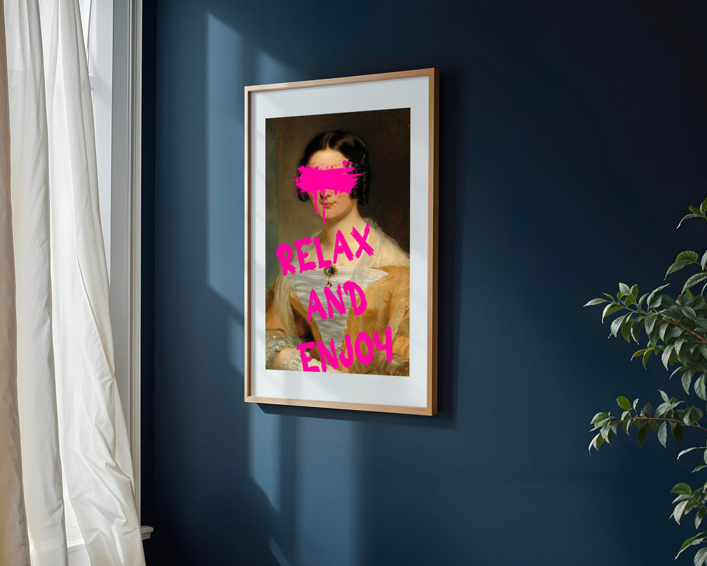 Splash Rosa Vintage | Cuadro decorativo de Monkey Canvas