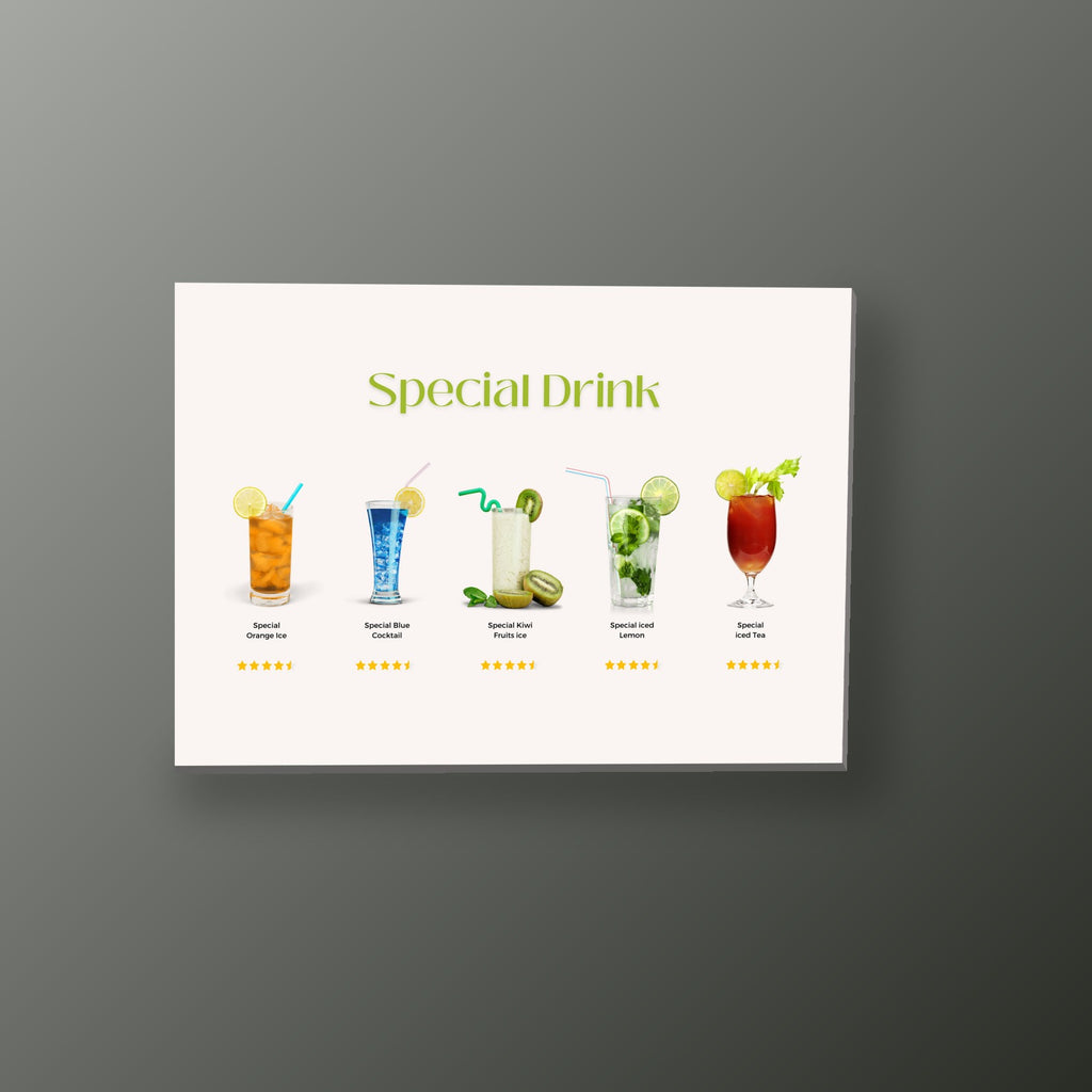 Bebidas Especiales | Cuadro decorativo de Monkey Canvas